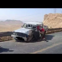 ماشین مزدا دوکابین ژاپنی تصادفی