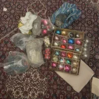 وسایل لوازم تزئین کریسمس کریس مس قدیمی و انتیک نو