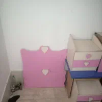 تخت خواب پسرانه و دخترانه|تخت و سرویس خواب|شهریار, رزکان|دیوار