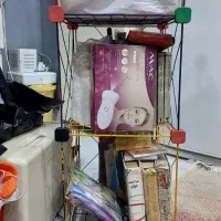 فروش ۲ قفسه فلزی مشبک در حد نو