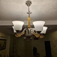 ۲ لوستر ۵ شاخه سالم با ۲ تا تکی