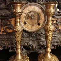 شمعدان برنجی برنز هندی وارداتی اصل