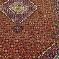 دوعدد فرش طبیعی دست باف