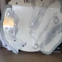 ساعت دیواری وجاکلیدی رزینی شیک