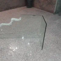 یه عدد شیشه خمیده طول ۱۱۰ عرض۶۰