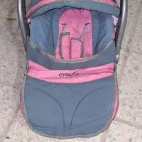 ست ۵ تکه کالسکه و کریر و تاب و آغوشی و روروک|کالسکه و لوازم جانبی|شیراز, تپه تلویزیون|دیوار