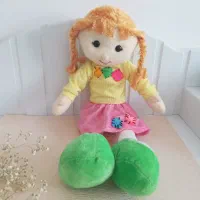 دو عدد عروسک دخترانه