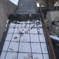 بتن ریزی سقف سبک وشیب ودیوار وسیمان زنی وغیره|خدمات پیشه و مهارت|بم, |دیوار