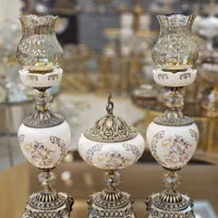 شعمدانهای چینی جدید|چراغ خواب و آباژور|قم, بنیاد|دیوار