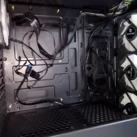 کیس کامپیوتر.مستر تک. Master Tech. چهار فن آبی رنگ|قطعات و لوازم جانبی رایانه|تهران, نیروی هوایی (پیروزی)|دیوار