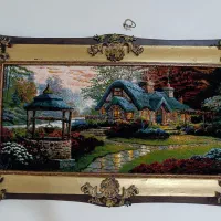 تابلو فرش وساعت