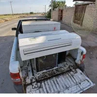 شادگان کولر دوتیکه وپنجره سالم سوخته خریدار ط