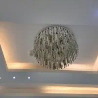 لوستر صفحه ای ۲ عدد|لوستر و چراغ آویز|کرمانشاه, |دیوار