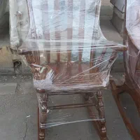 صندلی راک تمام چوب روسی|مبلمان خانگی و میز عسلی|الوند, |دیوار