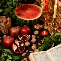 ادیت عکس یلدایی شما با ۳۰٪ تخفیف - یلدا