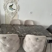 ناهار خوری ۶نفره|میز و صندلی غذاخوری|کاشمر, |دیوار