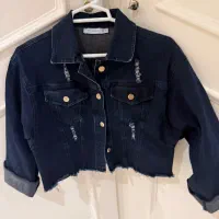 کت جین کوتاه زنانه و تیشرت و‌شلوار و بلوز و‌کپ