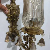 لوستر دیواری بر نز