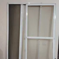 فروش دو عدد توری پلیسه و ثابت همراه با چارچوب