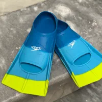 فین شنا Speedo اورجینال آبی فسفری