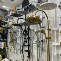 شیرآلات و علم‌دوش دوکاره لوکس طلایی،مشکی، استیل و.|مصالح و تجهیزات ساختمان|شیراز, فرهنگ شهر|دیوار