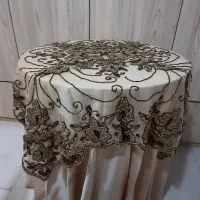 میز خاطره به همراه رومیزی|پرده، رانر، رومیزی|قم, انسجام|دیوار