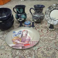 ظروف سفالی|کلکسیون اشیاء عتیقه|تهران, دولاب|دیوار