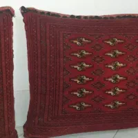 یک جفت پشتی اصل ترکمن.