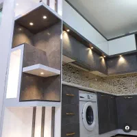 طراحی و اجرای انواع کابینت و کمد دیواری نقدواقساط