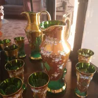 پارچ و لیوان تزئینی