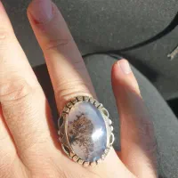 انگشتر شجر.|جواهرات|قزوین, |دیوار