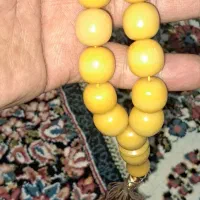 تسبیح سندلوس اصل استخوانی|کلکسیون اشیاء عتیقه|دورود, |دیوار