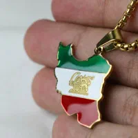 گردنبند ایران با نماد شیر و خورشید|بدلیجات|ری, شهادت|دیوار