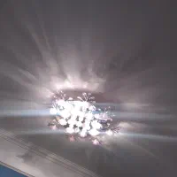 دوعدد لوستر سقفی