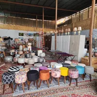 صندلی و پاف ساده و استوانه ای|صندلی و نیمکت|شیراز, سهل‌آباد|دیوار