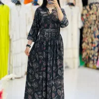 پیراهن کورتای پولکدوزی و لباس مجلسی ماکسی شاین دار|لباس|بجنورد, |دیوار