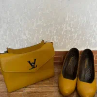 کیف و کفش چرم/ست کیف وکفش