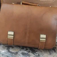 کیف اداره ایی قهوه‌ای