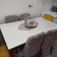 ست مبلمان تختشو ومیزناهارخوری(جلومبلی،عسلی،آباژور|مبلمان خانگی و میز عسلی|قدس, شهر‌قدس|دیوار