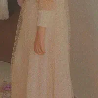 لباس مجلسی بلند اکلیلی کرم روشن ( کاملا نو )|لباس|قوچان, |دیوار