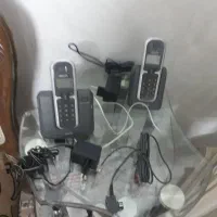 تلفن رو میزی بی سیم دوقلو در حد نو|تلفن رومیزی|قرچک, مهدیه|دیوار