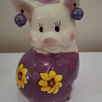 مجسمه دکوری *جامدادی قایق معلق* قلک خوک|مجسمه، تندیس، ماکت|رشت, بوسار|دیوار