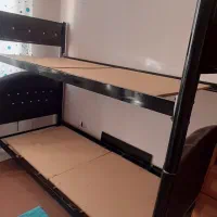 تخت دو طبقه فلزی
