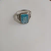 انگشتر توپاز شفق(شوه)ستاره سلیمان|جواهرات|اراک, |دیوار