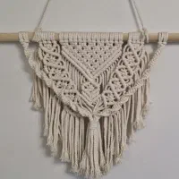 دیوارکوب مکرمه دست بافت بوهو