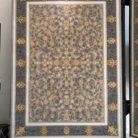 فرش حیران نگین زمرد ۱۰۰۰شانه مناسب ارزون قاجار|فرش|شیراز, عادل آباد|دیوار