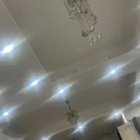 فروش دو‌جفت لوستر کریستالی کاملا سالم