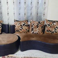 مبل هفت نفره با میز عسلی