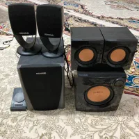 دو عدد اسپیکر سه تیکه میکرولب