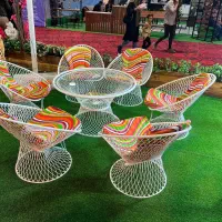 مبلمان بامبو ست زیبای فضای باز